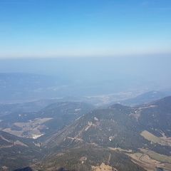 Flugwegposition um 12:10:37: Aufgenommen in der Nähe von Gemeinde Trattenbach, 2881 Trattenbach, Österreich in 2041 Meter